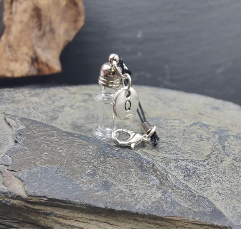 Phiole Mini Fläschchen mit Buchstabencharm
