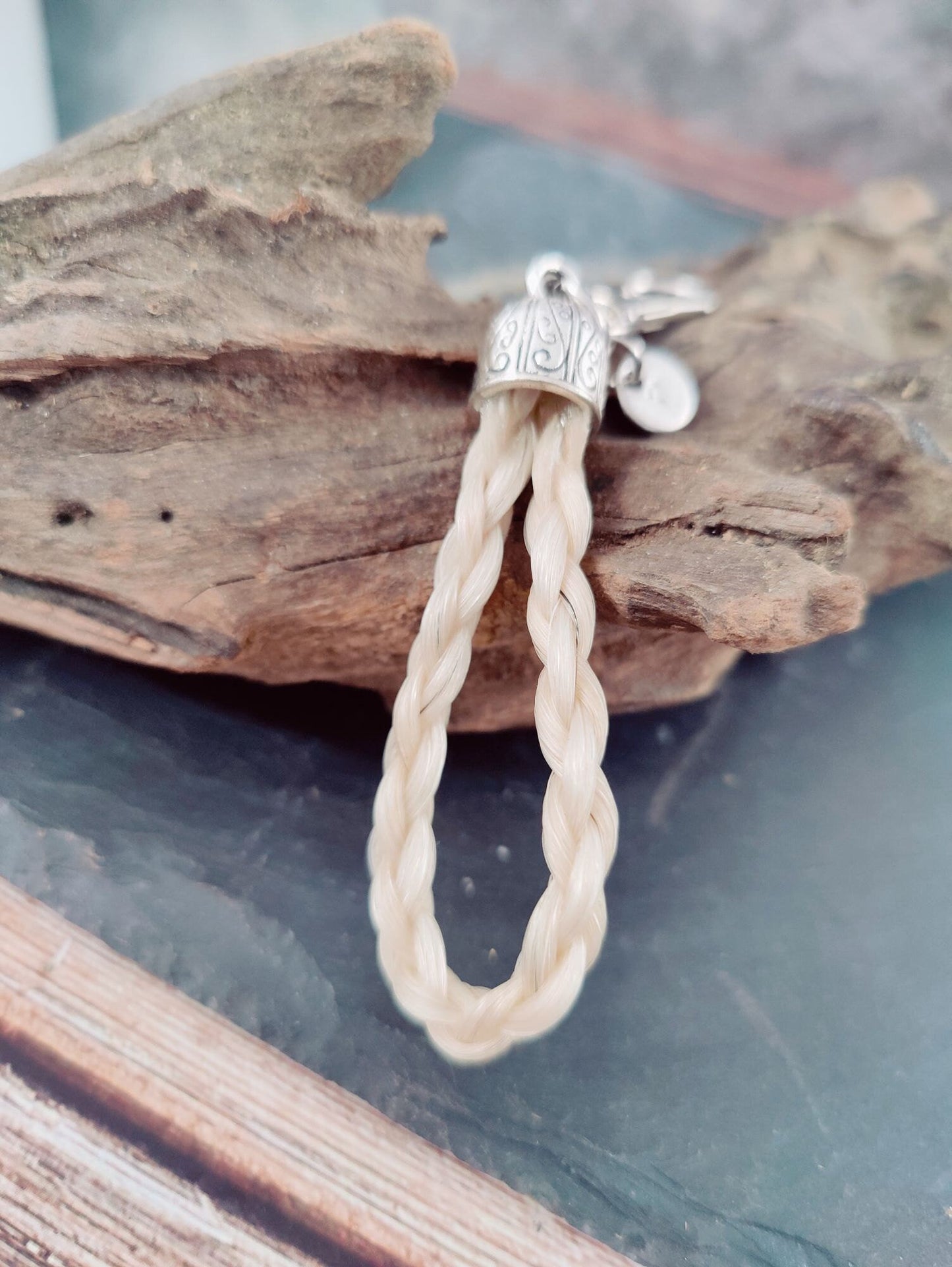 Pferdehaarschmuck, Schlüsselanhänger vom Schweif vom eigenen Pferd