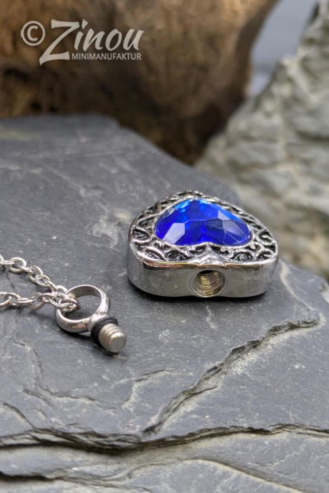 Collier urne Titanic, bijoux urne, amulette, bijoux cendres, diffuseur