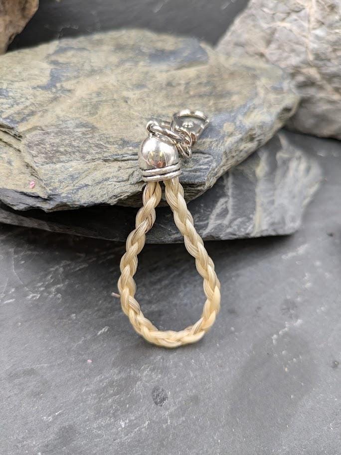 Pferdehaarschmuck, Schlüsselanhänger vom Schweif vom eigenen Pferd