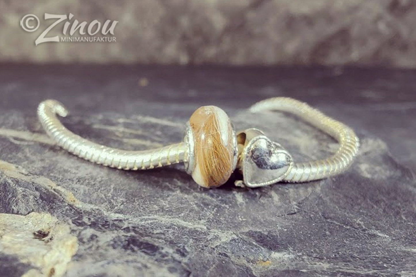 Sterling Silber Armband mit Perlen