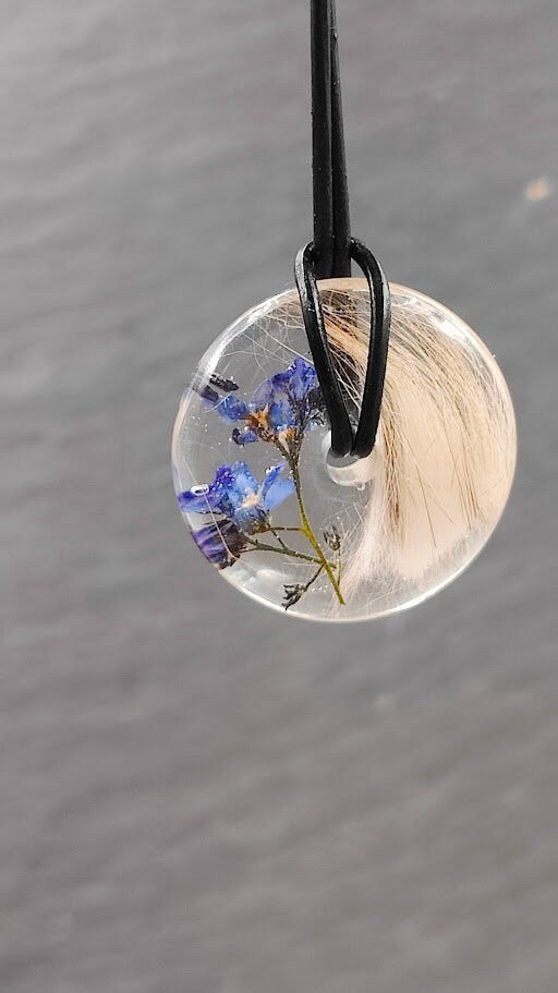 Tierhaarschmuck Donut, Amulette
