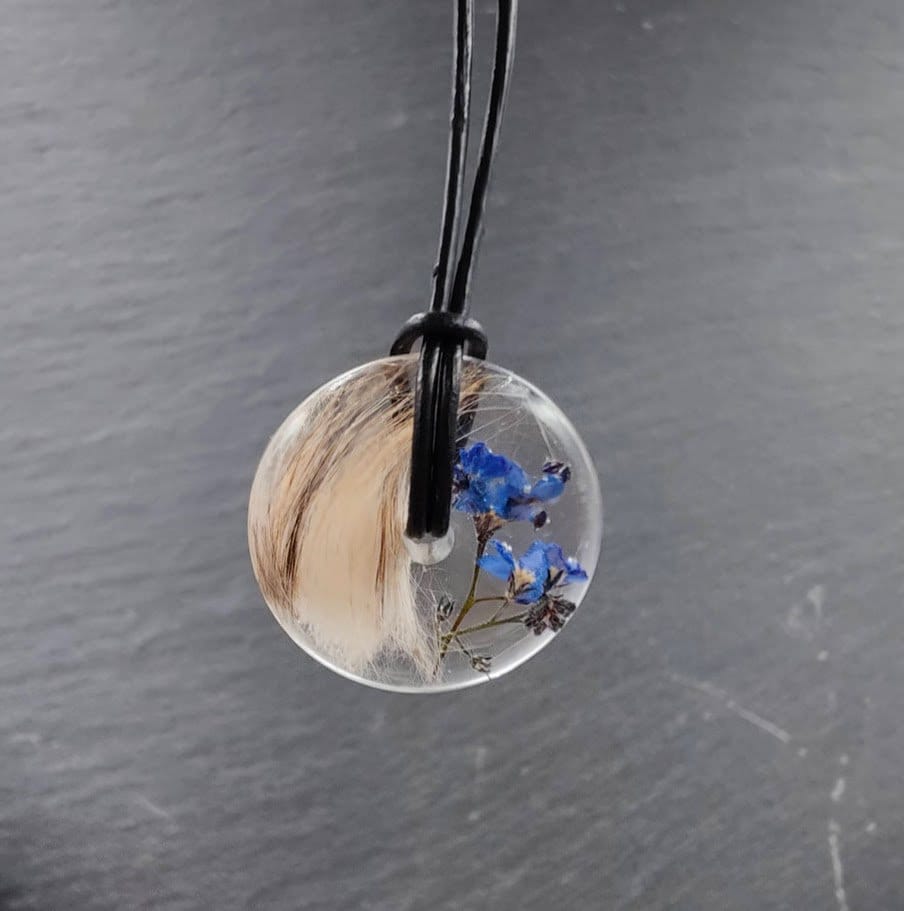 Tierhaarschmuck Donut, Amulette