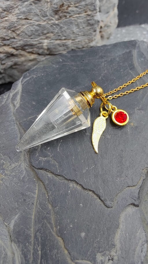 Pendulum, urn, rock crystal pendant, mini urn, cremation, keepsake, mourning jewelry, ashes, cremation