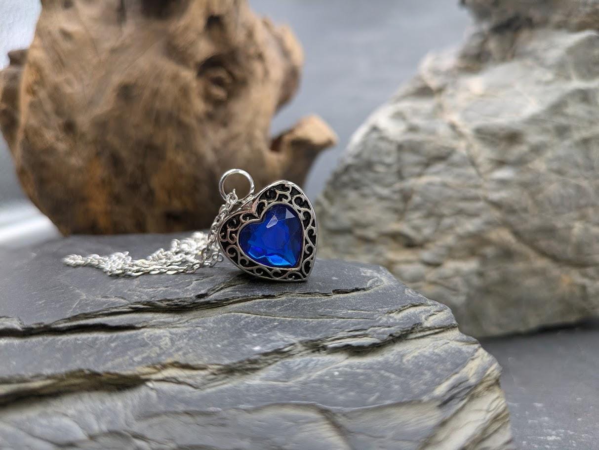 Collier urne Titanic, bijoux urne, amulette, bijoux cendres, diffuseur