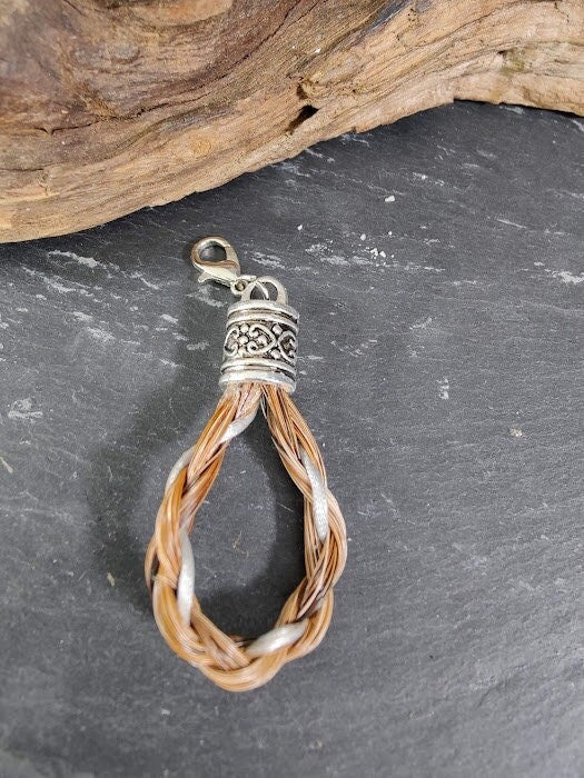 Pferdehaarschmuck, Schlüsselanhänger vom Schweif vom eigenen Pferd