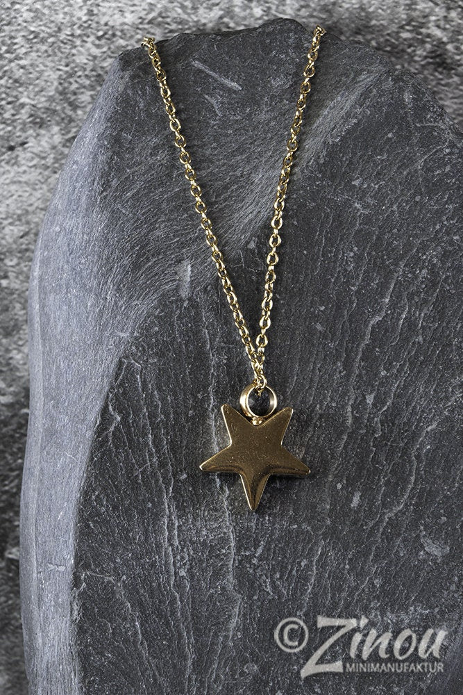 Urnenschmuck Stern Anhänger mit Kette