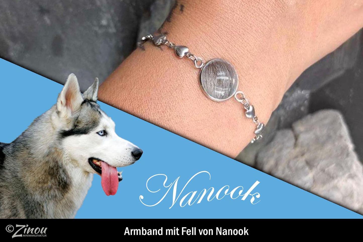 Armband Nanook Edelstahl