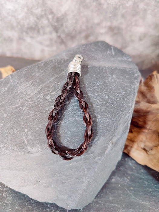 Pferdehaarschmuck, Schlüsselanhänger vom Schweif vom eigenen Pferd