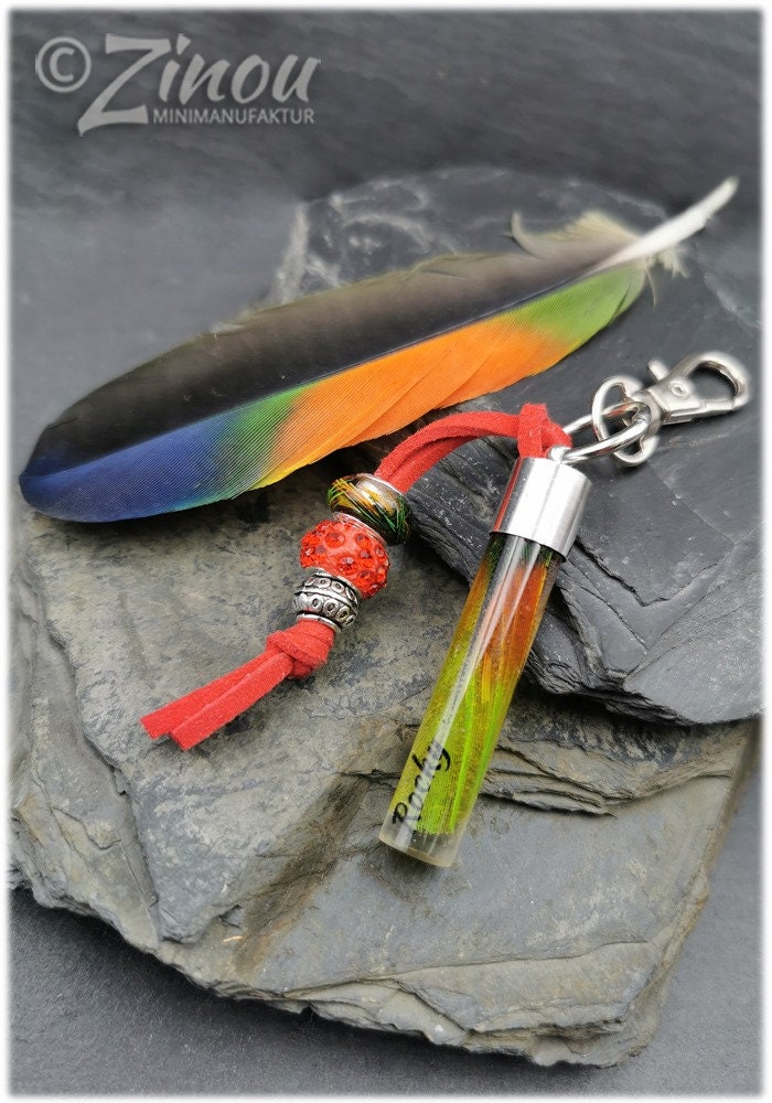 Pendentif tube avec fourrure, dents, cendres, cheveux, boucle de bébé, cordon ombilical, peau de serpent, porte-clés de crémation, bijoux en poils d'animaux,