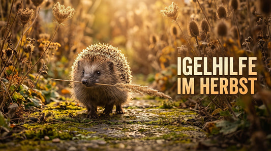 Ein stacheliges Vertrauen: So hilfst du Igeln durch den Herbst 🦔