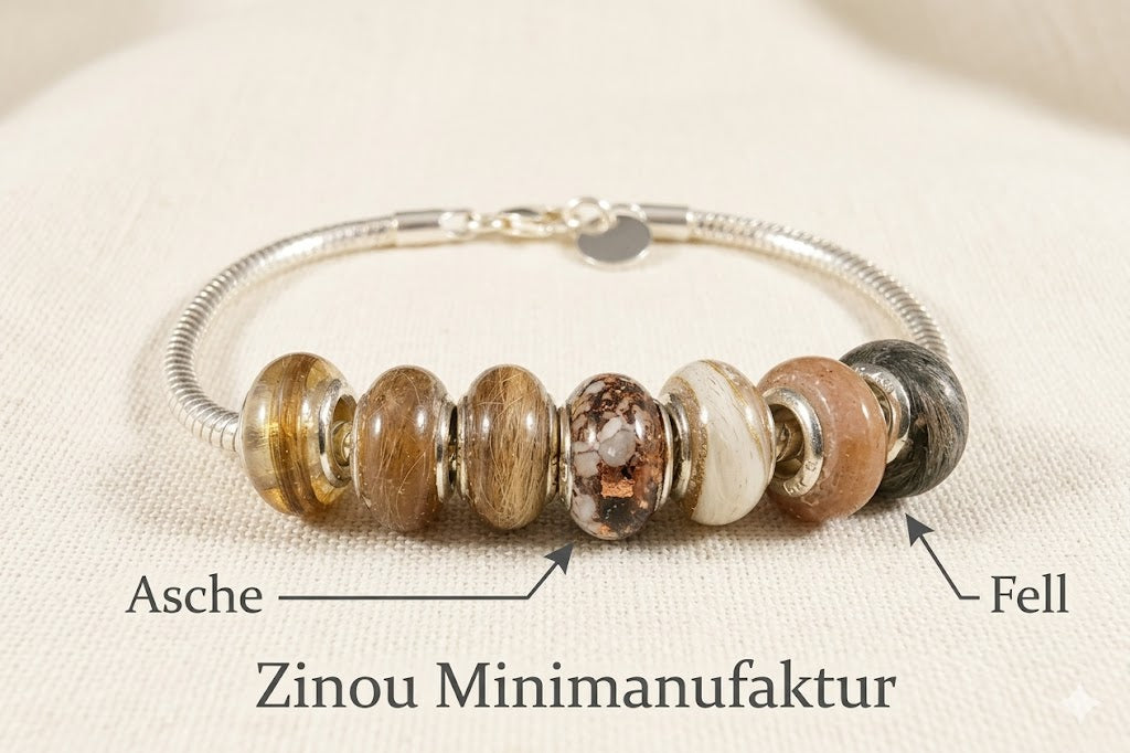 Sterling Silber Armband mit Perlen