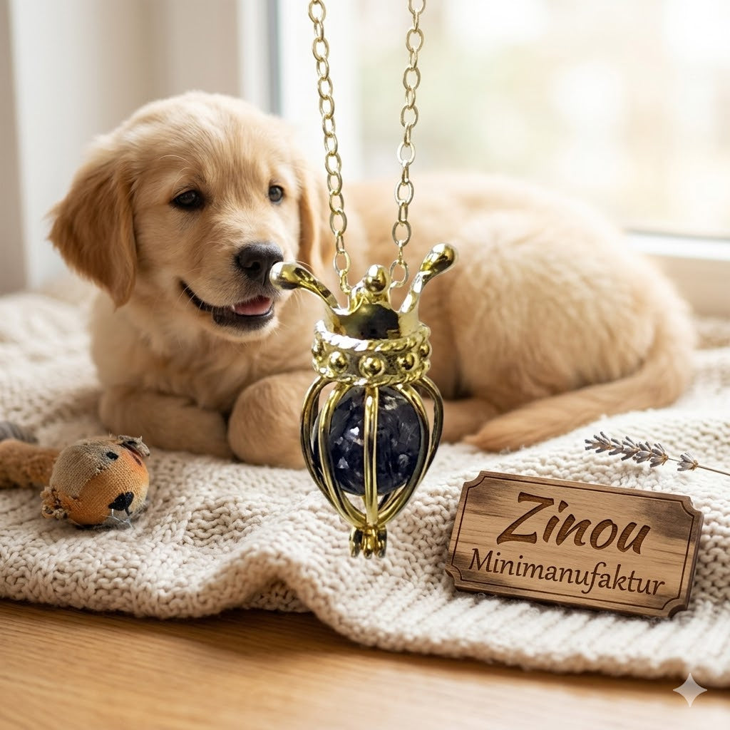Animal hair jewelry pendant crown, urn jewelry, cremation, dog, cat, pet, keepsake, cremation, fur, hair, ashes, curl, animal,