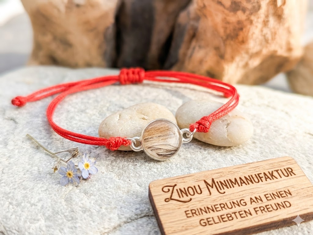 Bracelet Soulmate Bijoux pour cendres, fourrure, poils d'animaux, bijoux pour urne