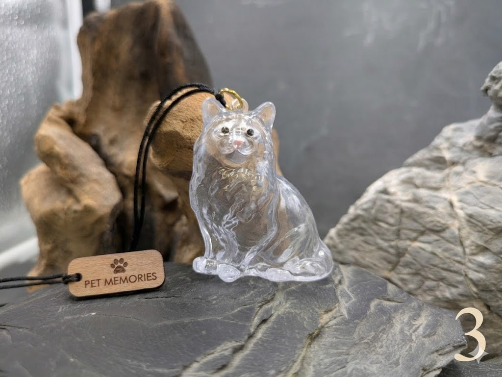Anhänger Katze zum befüllen mit Fell vom eigenen Tier