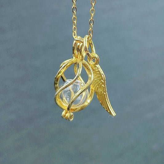 Engelrufer Käfig Sterling Silber/Gold