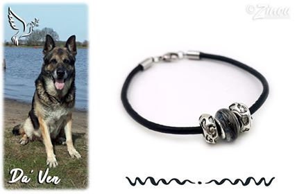 Bijoux en poils d'animaux, bracelet vegan, mini perles remplies de poils, fourrure, chien, chat, animaux de compagnie, cendres, cordon ombilical, souvenir, cadeau
