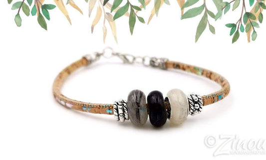 Armband Vegan mit Perlen