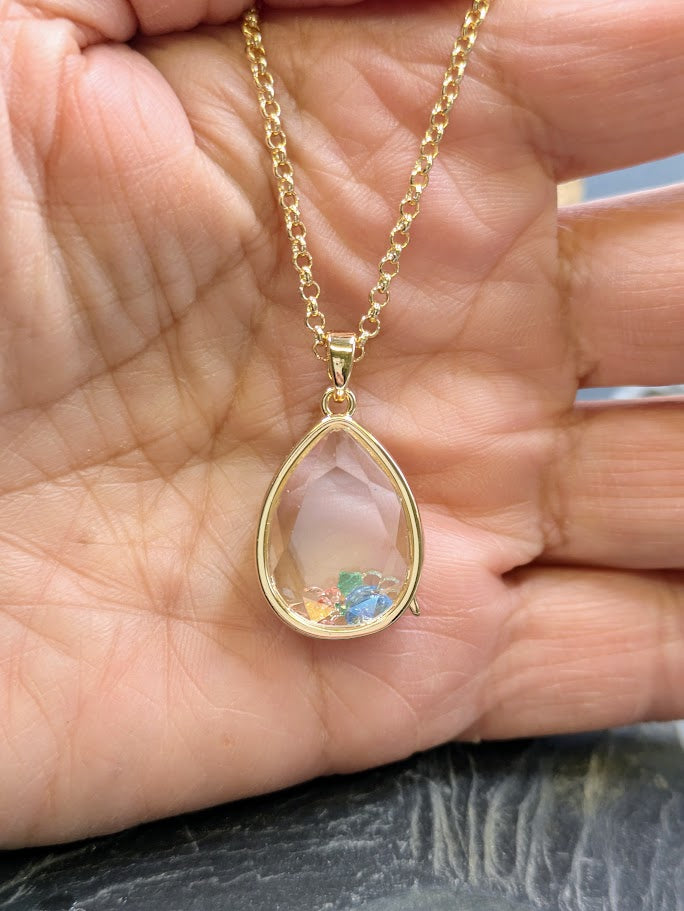 Kettenanhänger Teardrop