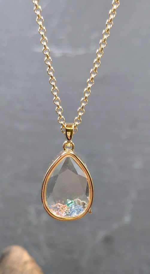 Kettenanhänger Teardrop