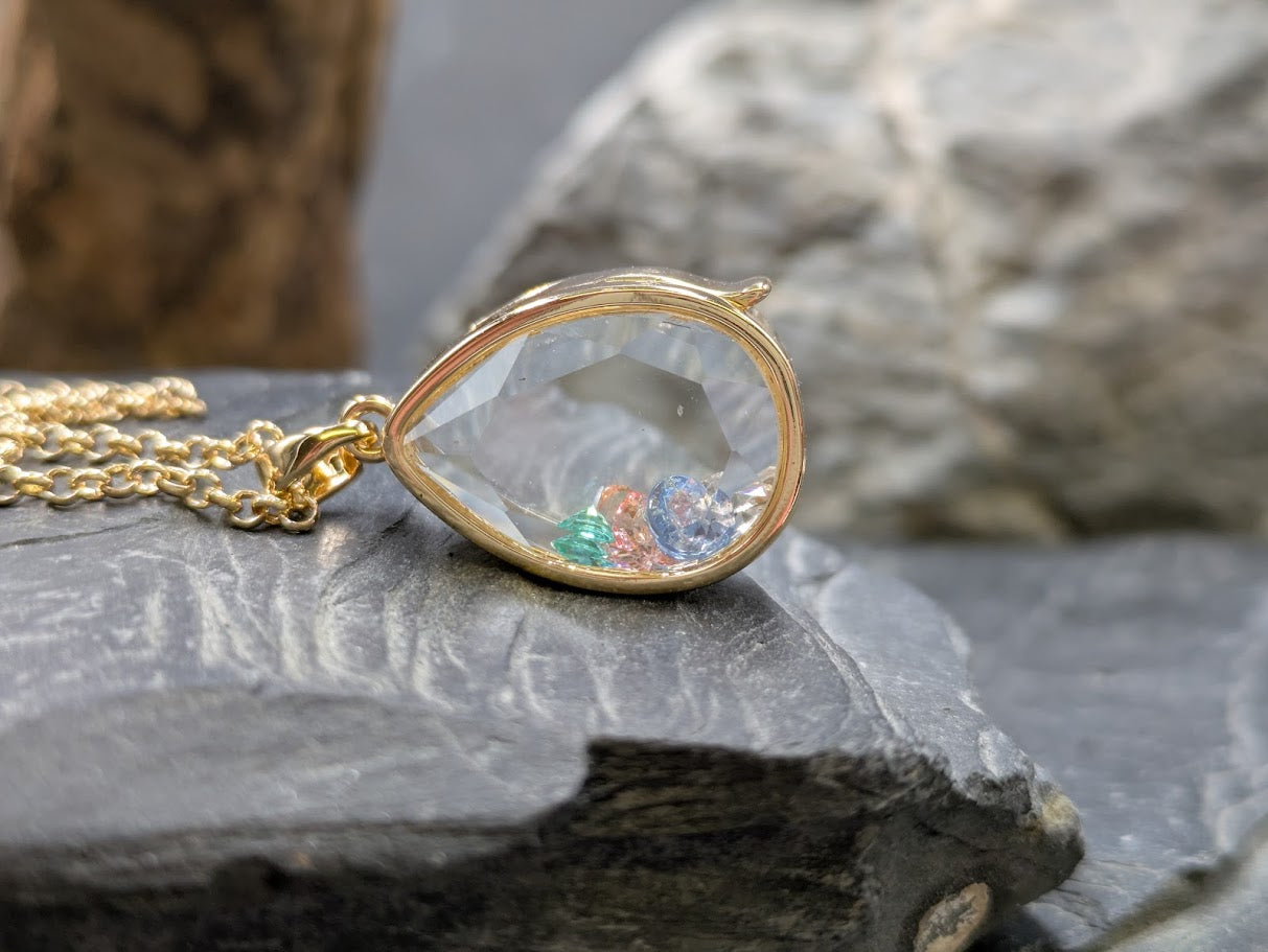 Kettenanhänger Teardrop