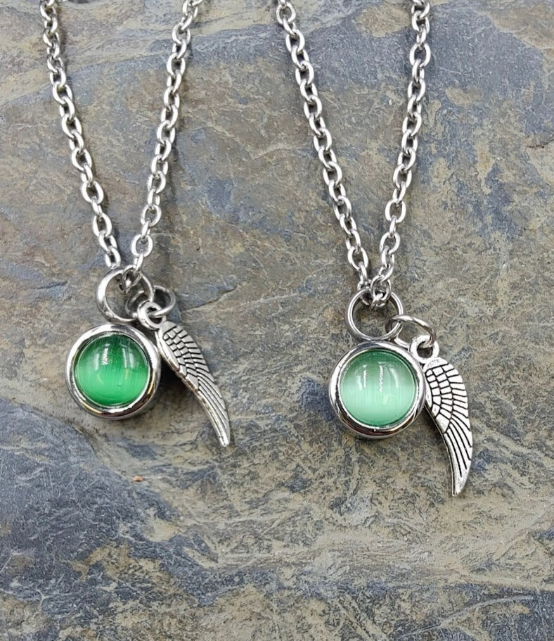 Mini urn stainless steel pendant Leni with chain, cremation, ashes, pet, ash jewelry, urn jewelry, cremation, funeral,