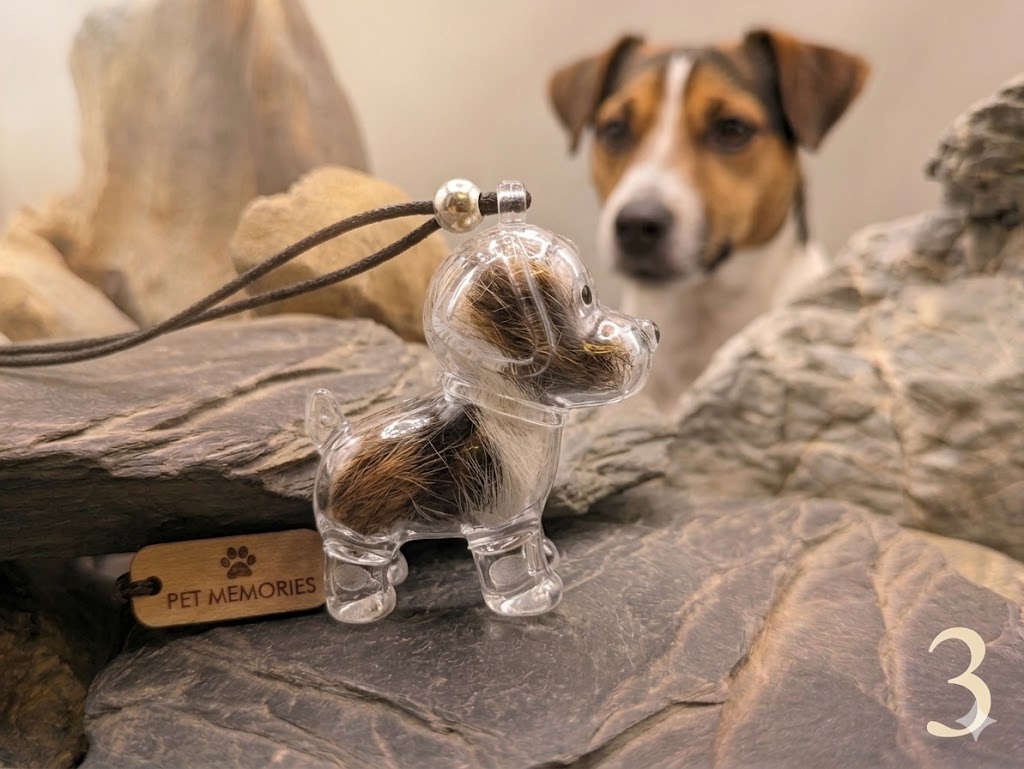 Anhänger Hund zum selber füllen mit Fell vom eigenen Hund